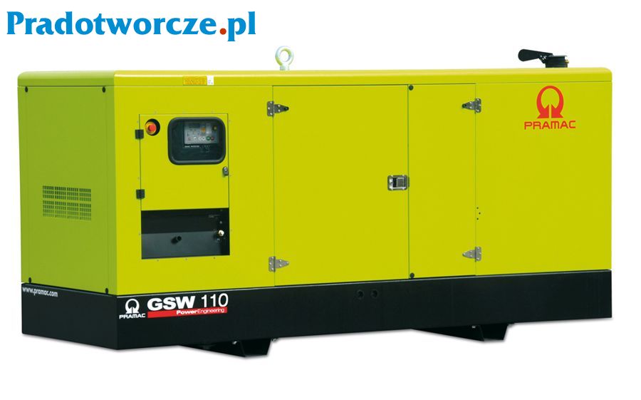 Agregat Pramac GSW 110V zabudowany Prądotwórcze